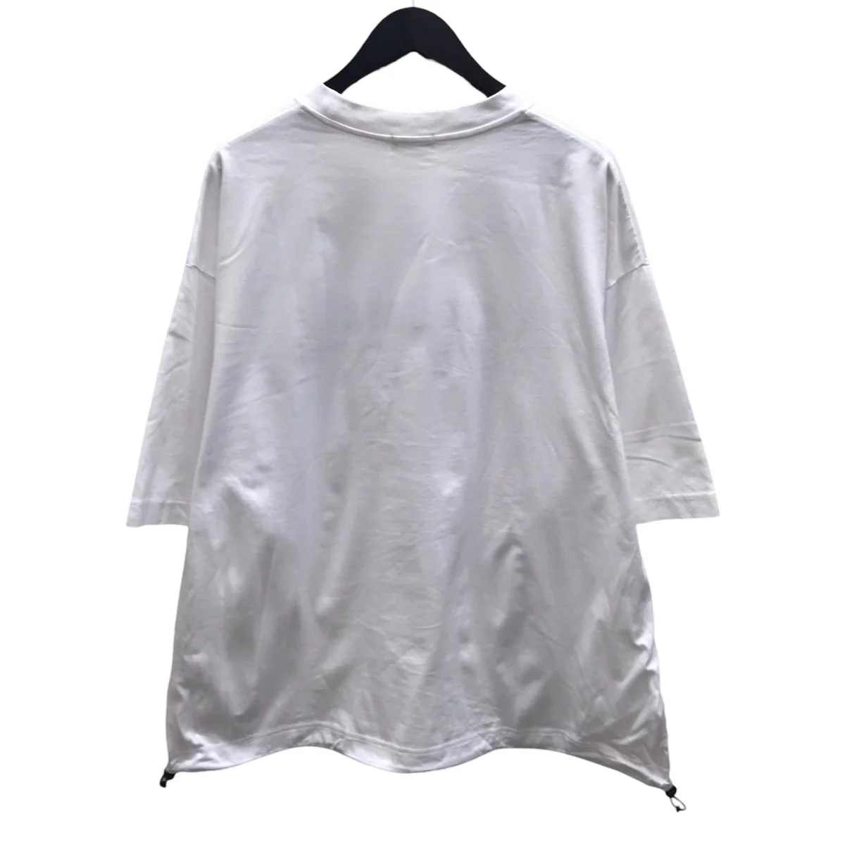 LOGO PRINT MASSIVE T-SHIRT WITH DRAWSTRINGS B 半袖Tシャツ - Image 3