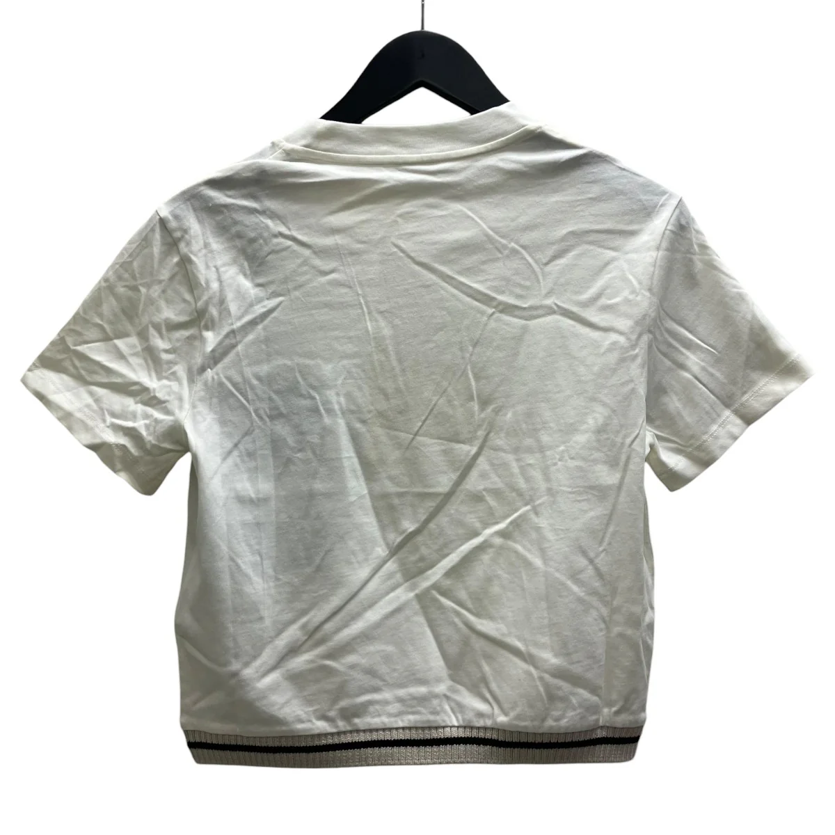 ショート丈ニットドッキングTシャツ - Image 2