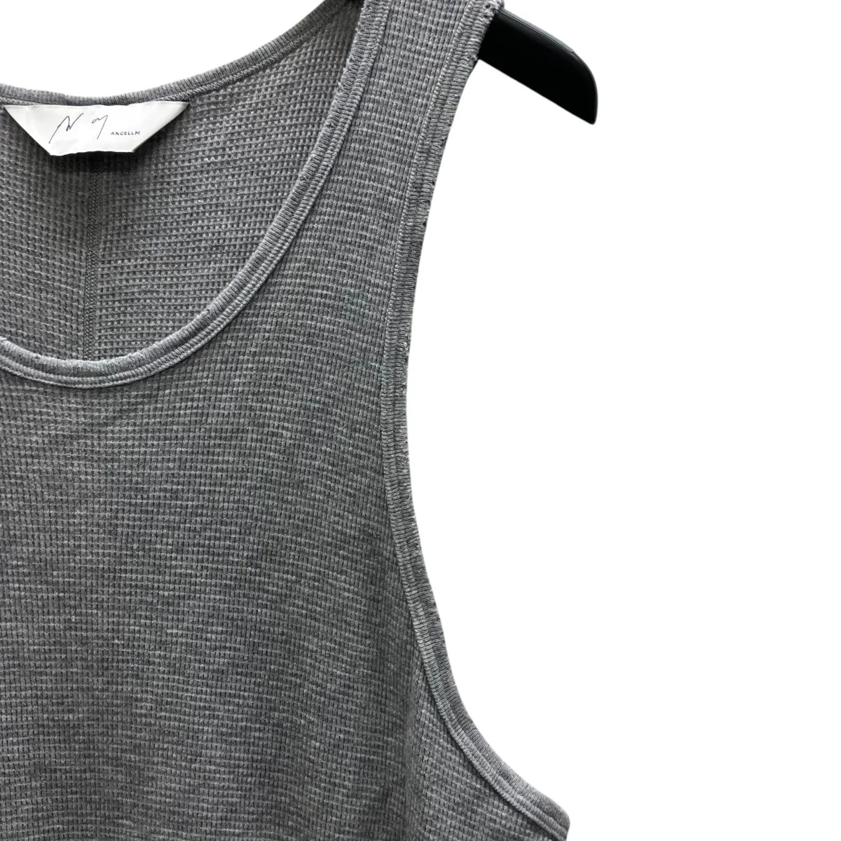 DAMAGE WAFFLE TANK TOP(WHITE) ダメージ加工タンクトップ - Image 4
