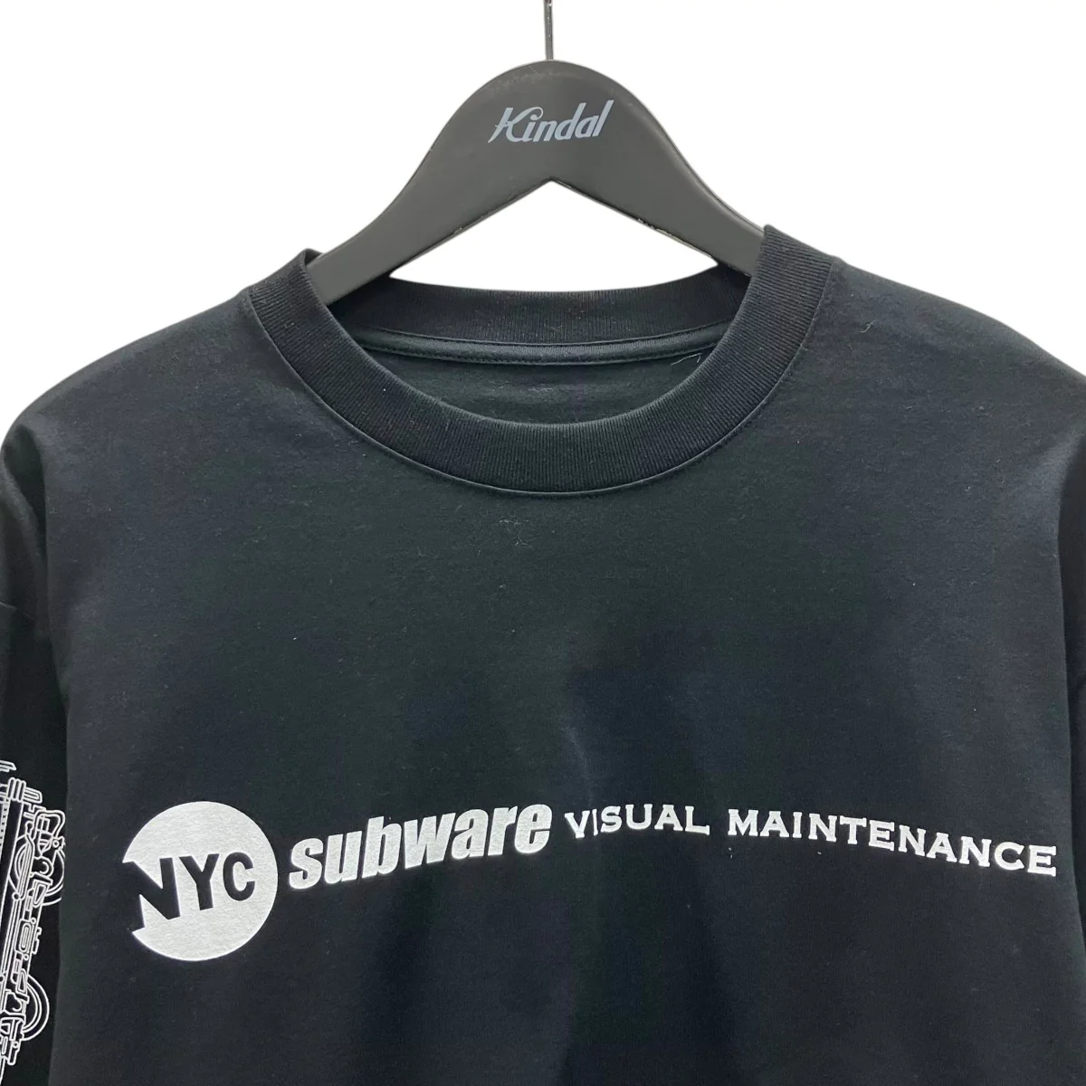 visual maintenanceロゴロングTシャツ - Image 2