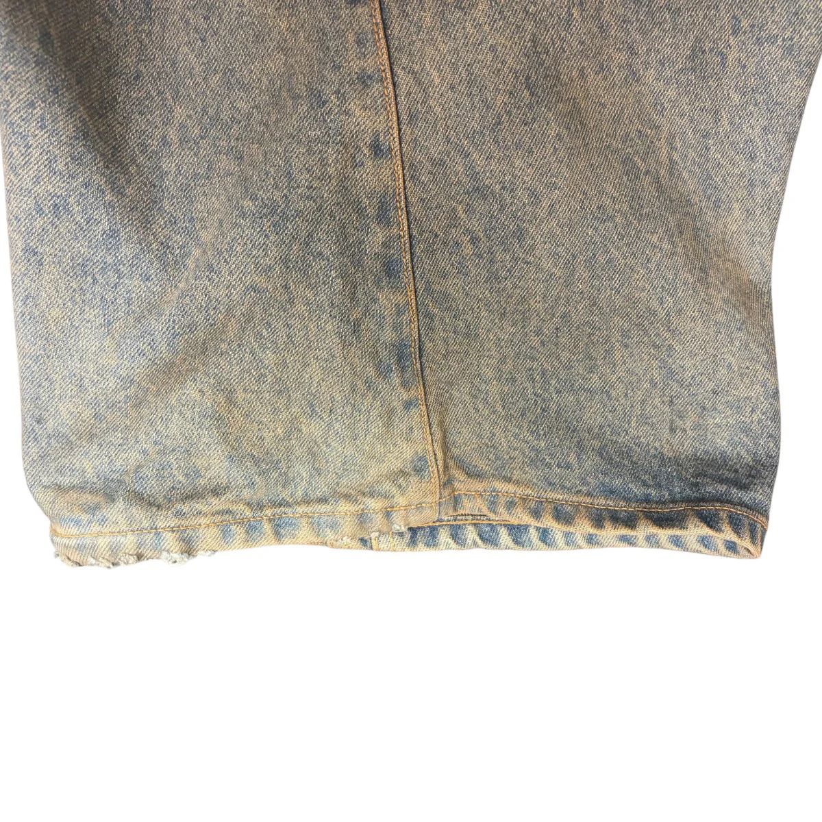 25AW 3D TWISTED WIDE LEG JEANS   MUD FADED INDIGO 3D ツイステッド ワイド レッグ ジーンズデニムパンツ - Image 8