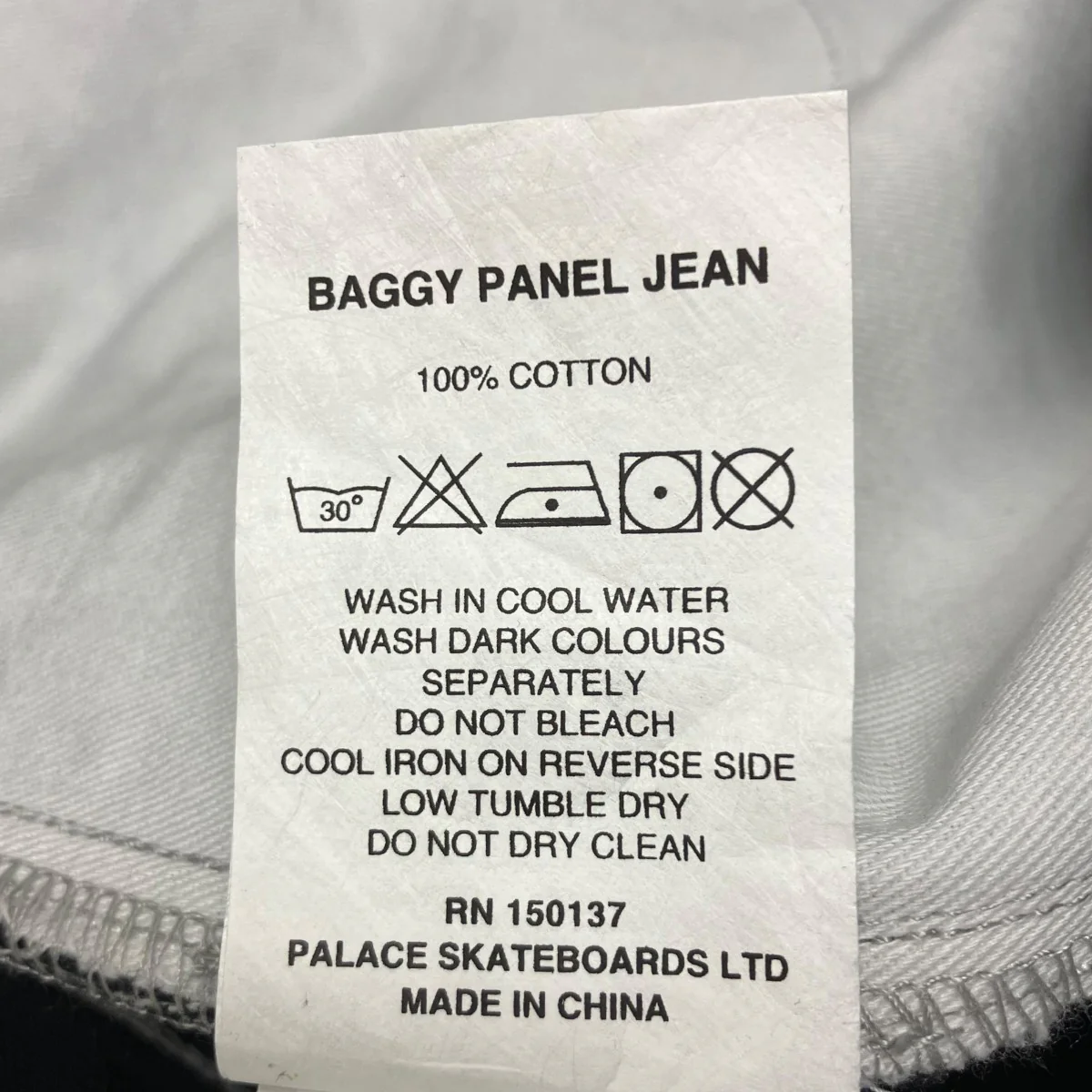 BAGGY PANEL JEANデニムパンツ - Image 7