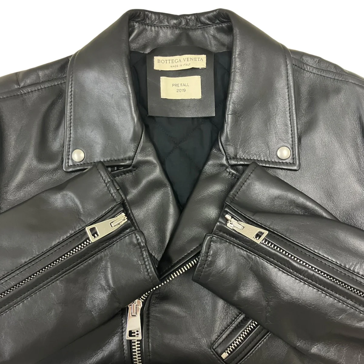 19FW カーフレザー ダブルライダースジャケット - Image 5