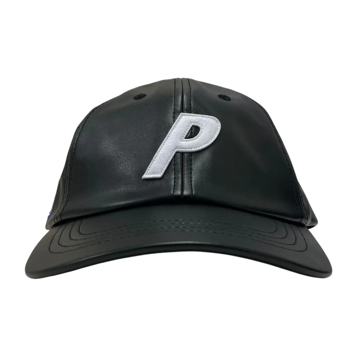 FAUX LEATHER  P 6-PANELキャップ - Image 2