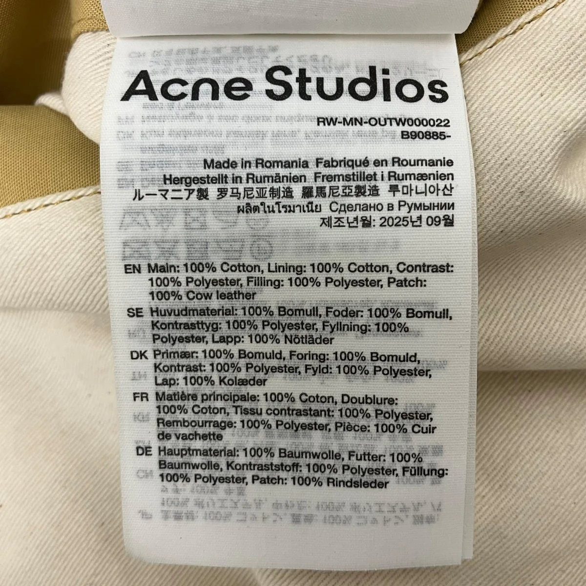 フェイクレザーカラーボンバージャケット - Image 6