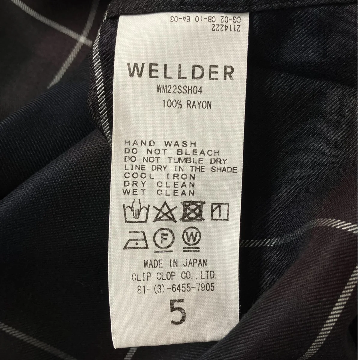 22SSSTANDARD SHIRT長袖シャツWM22SSH04 - Image 6