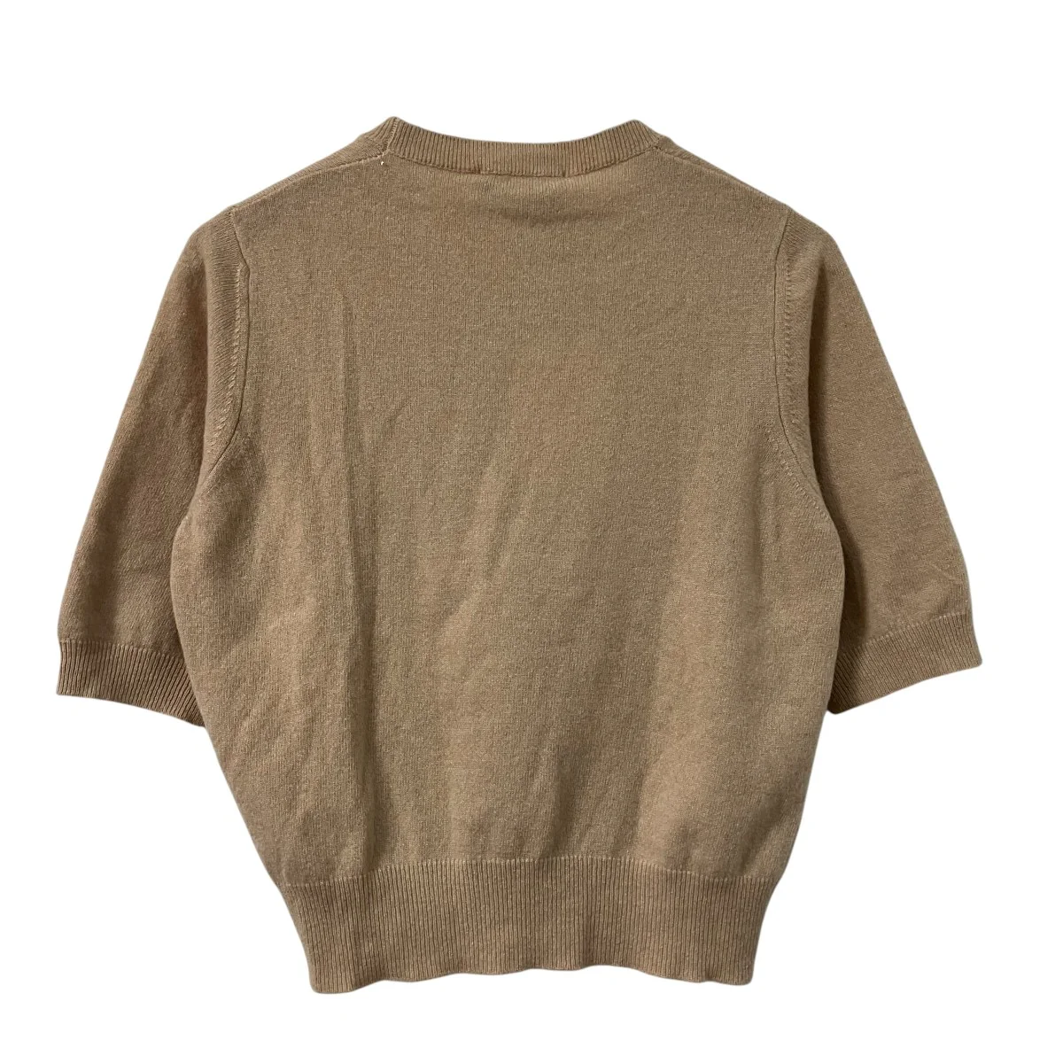 カシミヤ混半袖ニット - Image 2