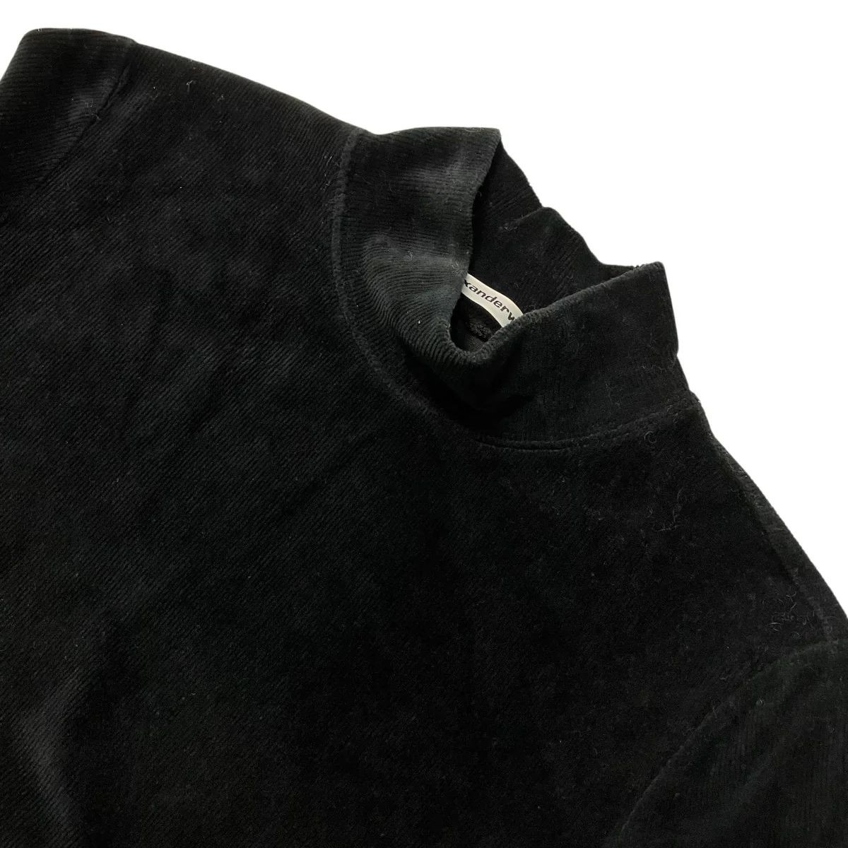 CA00985ハイネックベロアカットソー - Image 3