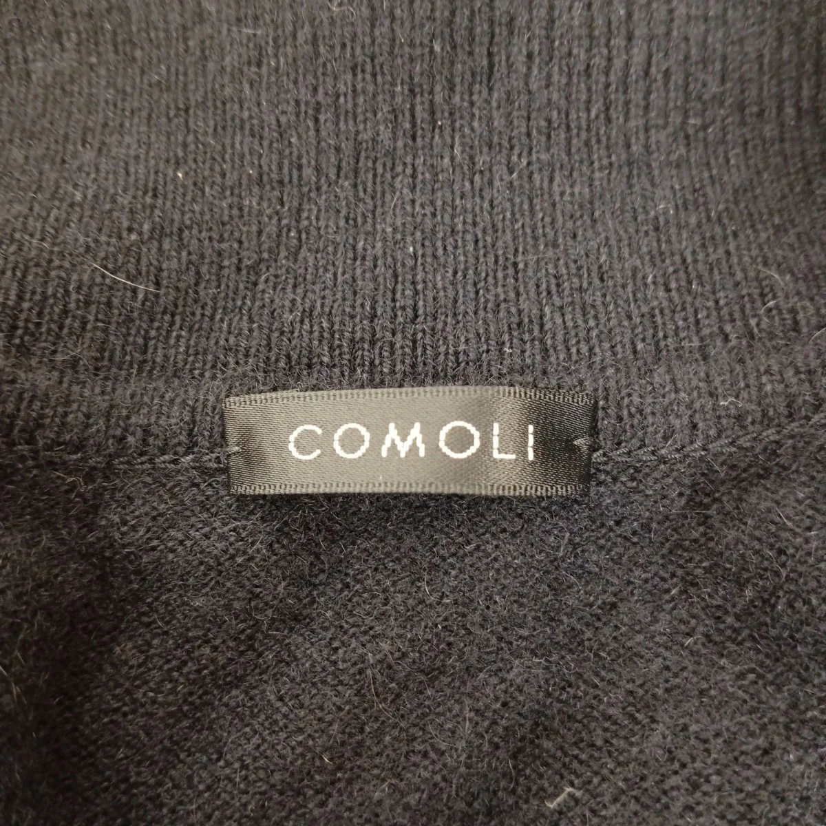 カシミヤ スキッパーニットスキッパーニットポロシャツA03-06011 - Image 3