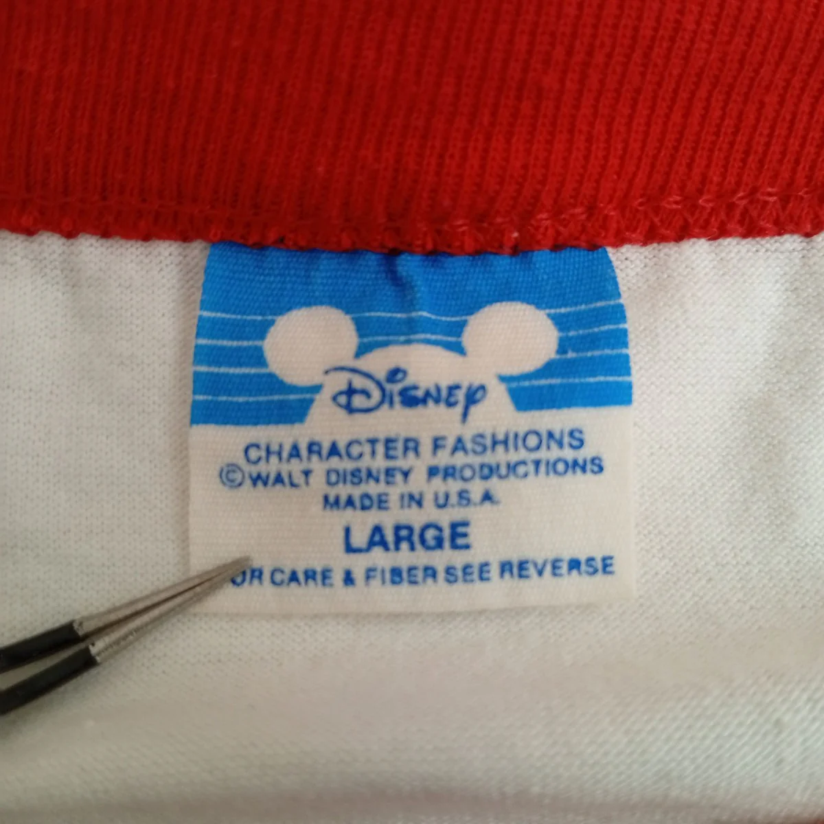 80s ミッキーラグランTシャツ - Image 3