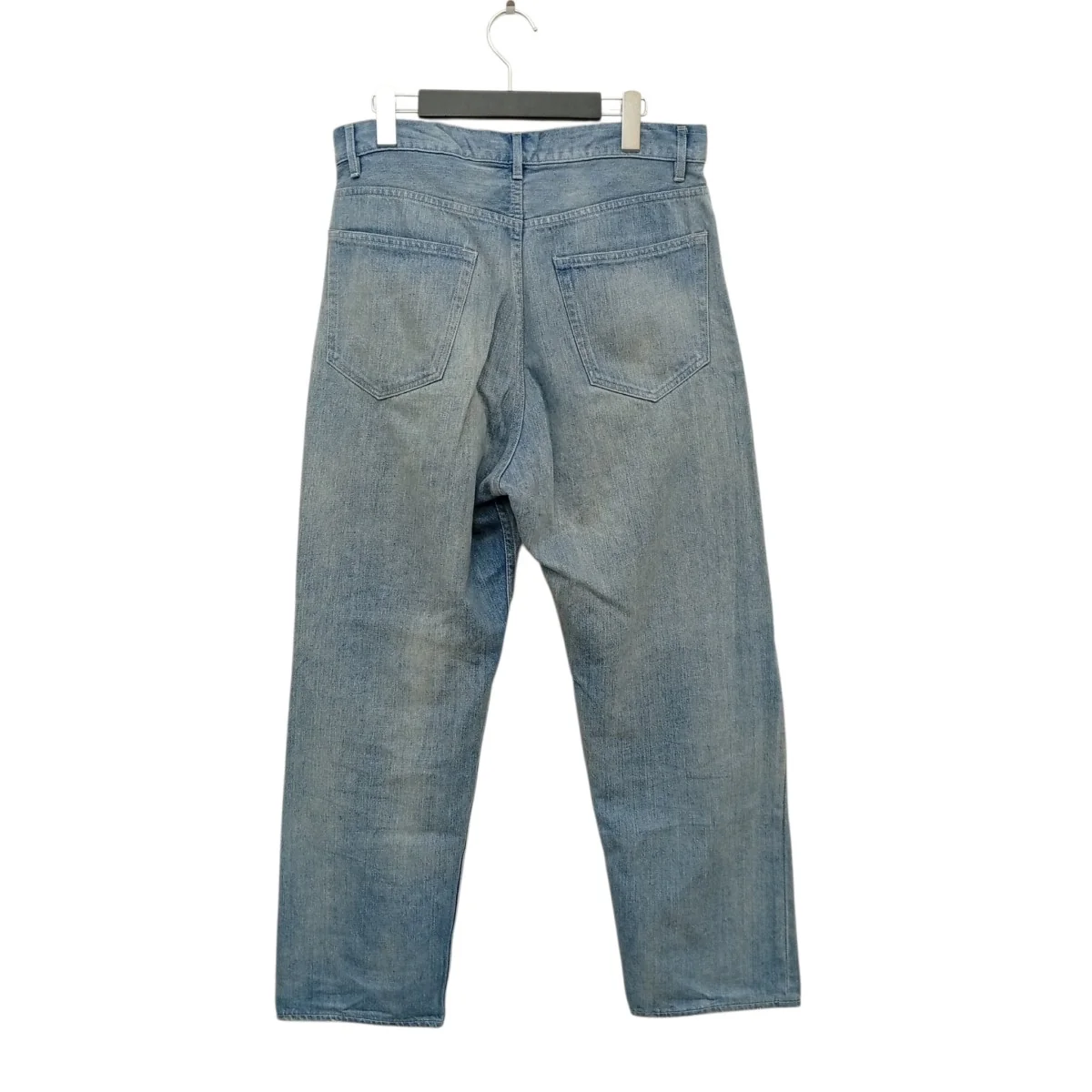 SELVEDGE FADED LIGHT DENIM WIDE PANTSデニムパンツA25SP03DE - Image 2