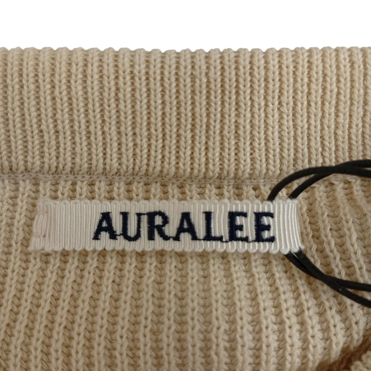 25SSFLAT YARN RIB KNIT P OセーターA25SP01SY - Image 3