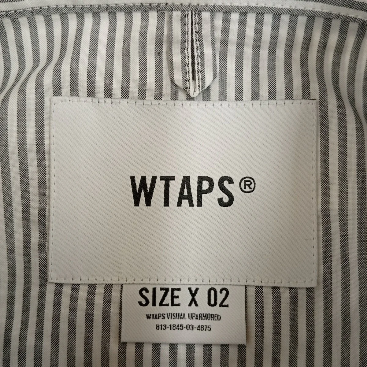 BD 01 SS CTPL． Broadcloth． Textile Coolmaxストライプ半袖シャツ241TQDT-SHM04 - Image 4