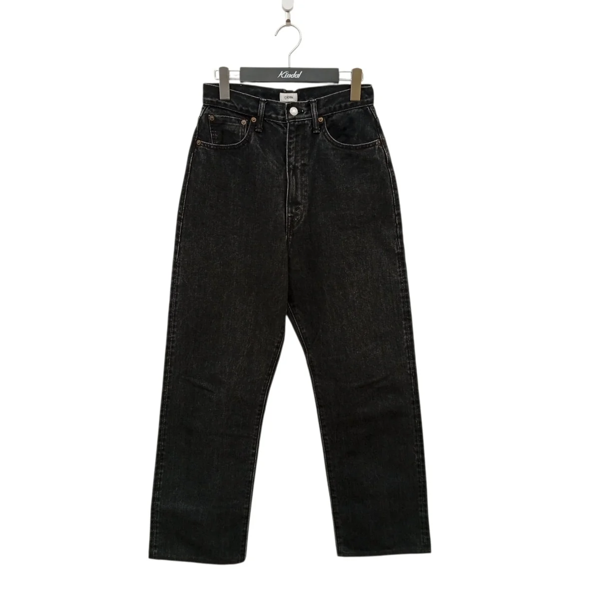 スビンコットン13．5ozハイウエストデニムパンツNPTL-5HI
