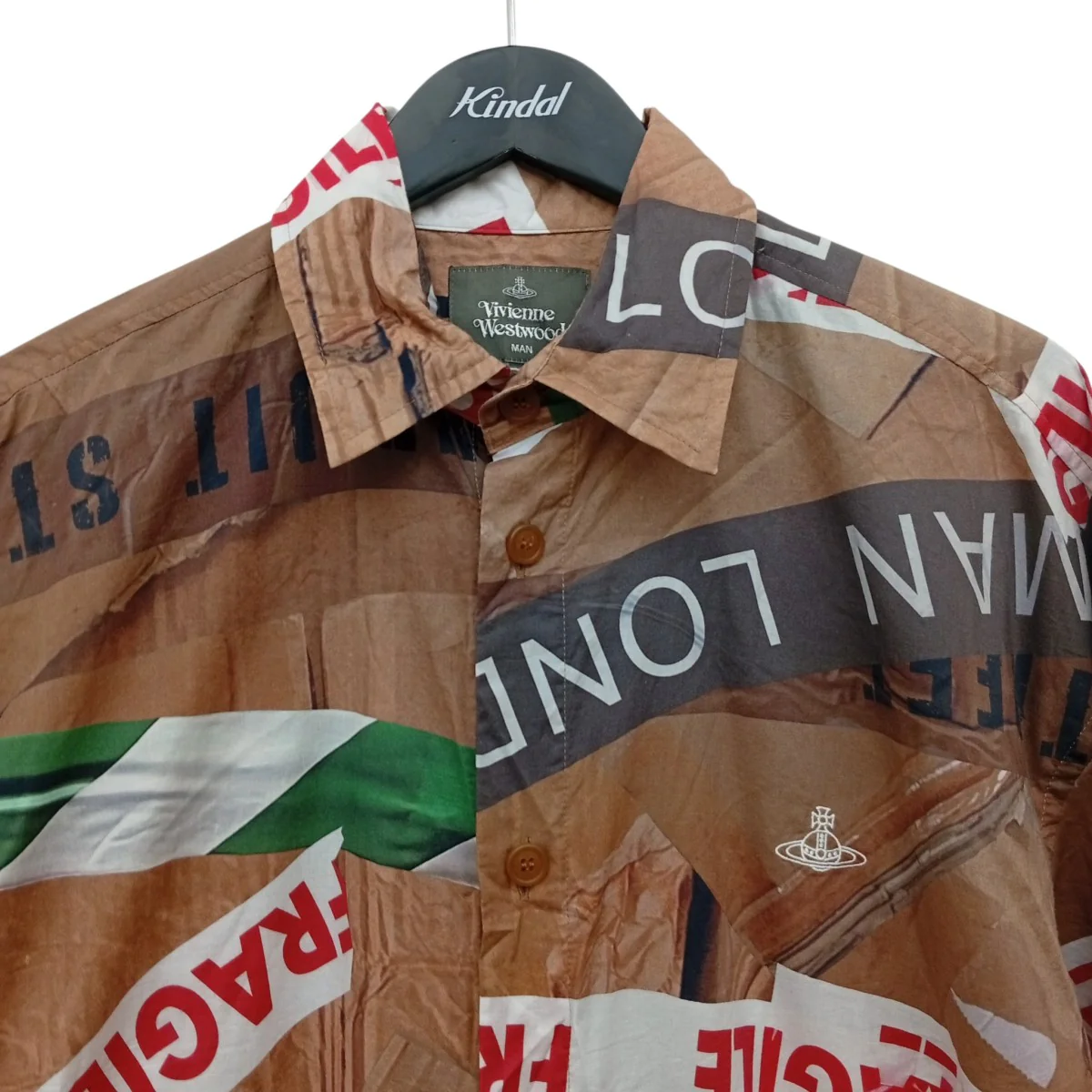 CAUTION TAPE MAN LONDONロングシャツ149051 - Image 6