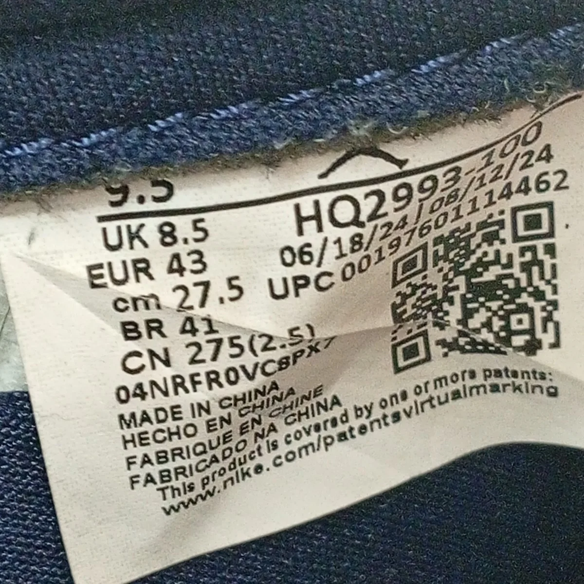 AIR JORDAN 1 RETRO LOW OGスニーカーHQ2993-100 - Image 5