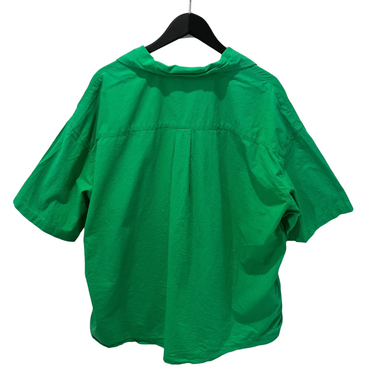 Finx Cotton Cordlane Open Collar S／S Shirt半袖シャツ - Image 2