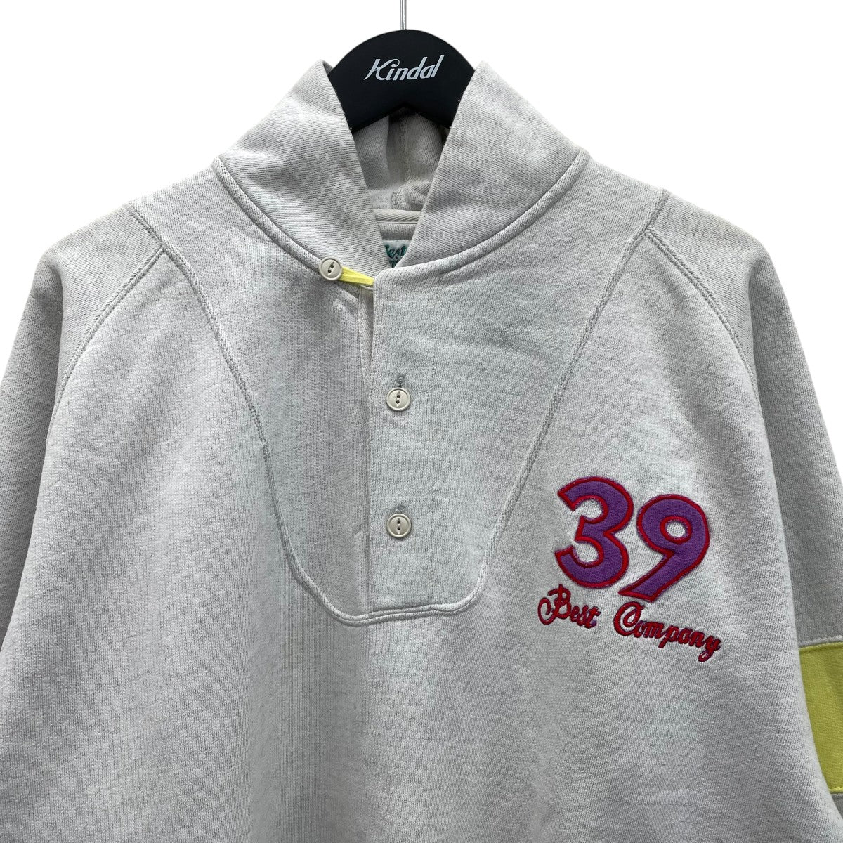 USEDヘンリーネックスウェット - Image 3