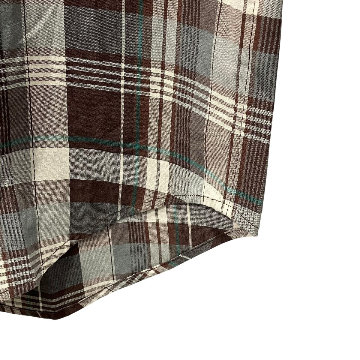 L／S Madras ShirtマドラスチェックボタンダウンシャツNR12431 - Image 5