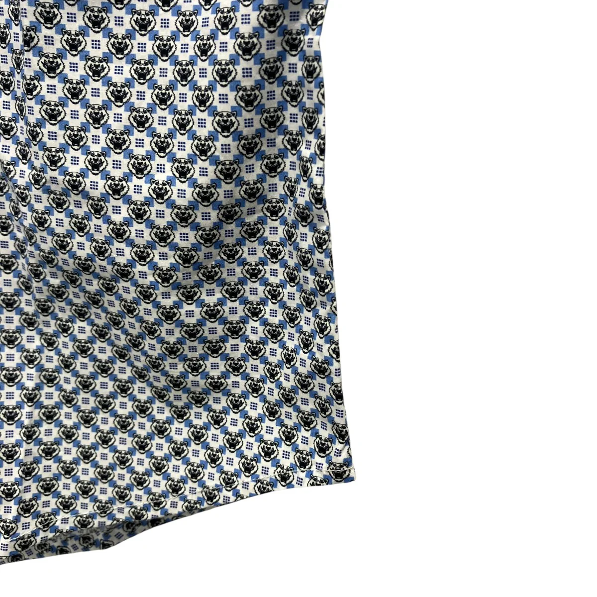 Tiger Monogram Poplin Slim Shirt総柄シャツF965CH2001KJ - Image 5