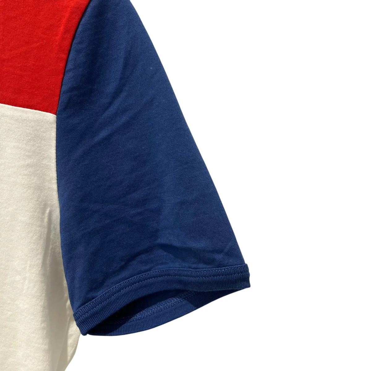 クルーネックレターカラーブロック半袖Tシャツ2X20H671Q - Image 4