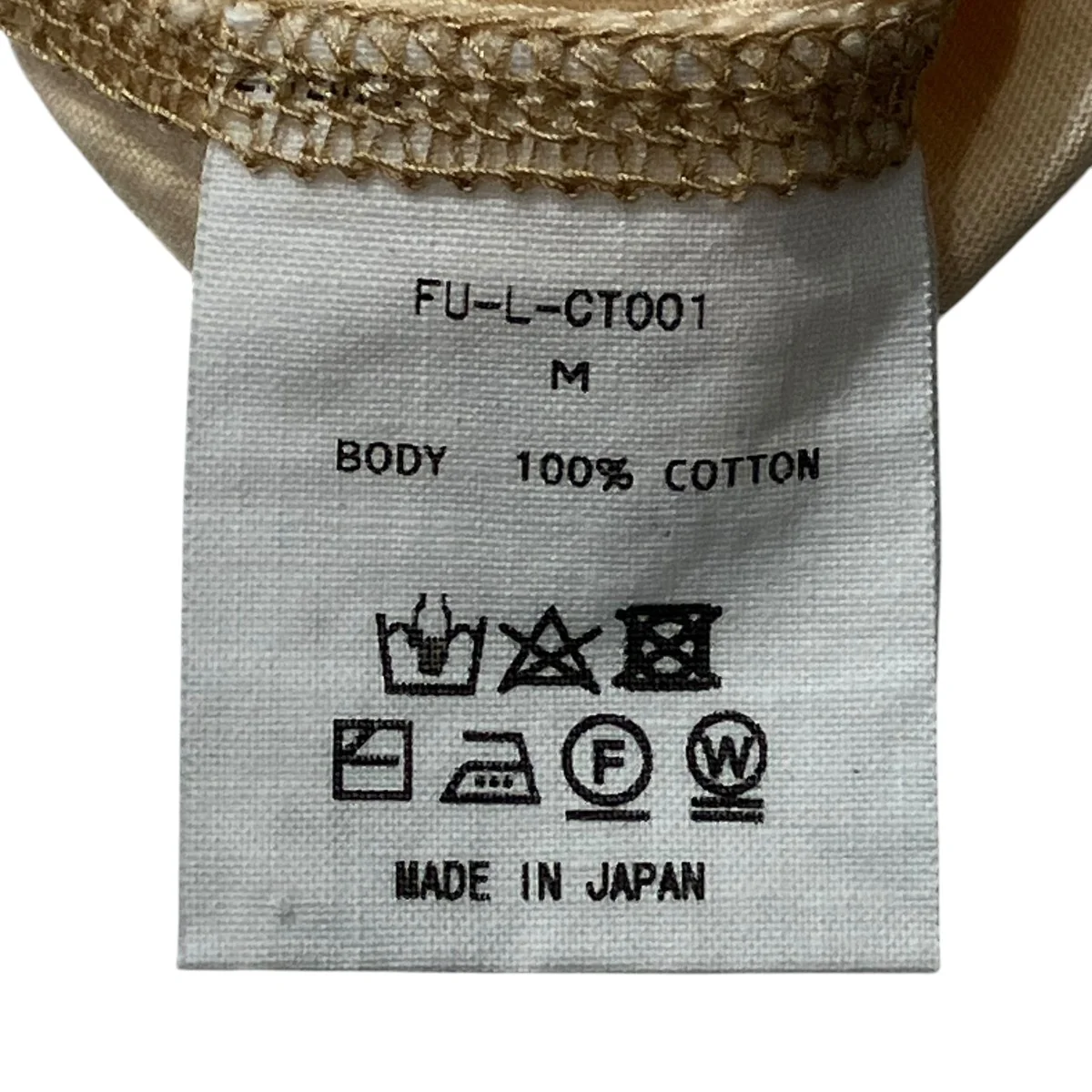 BOAT-NECK SHORT SLEEVE TEE半袖カットソーFU-L-CT001 - Image 6