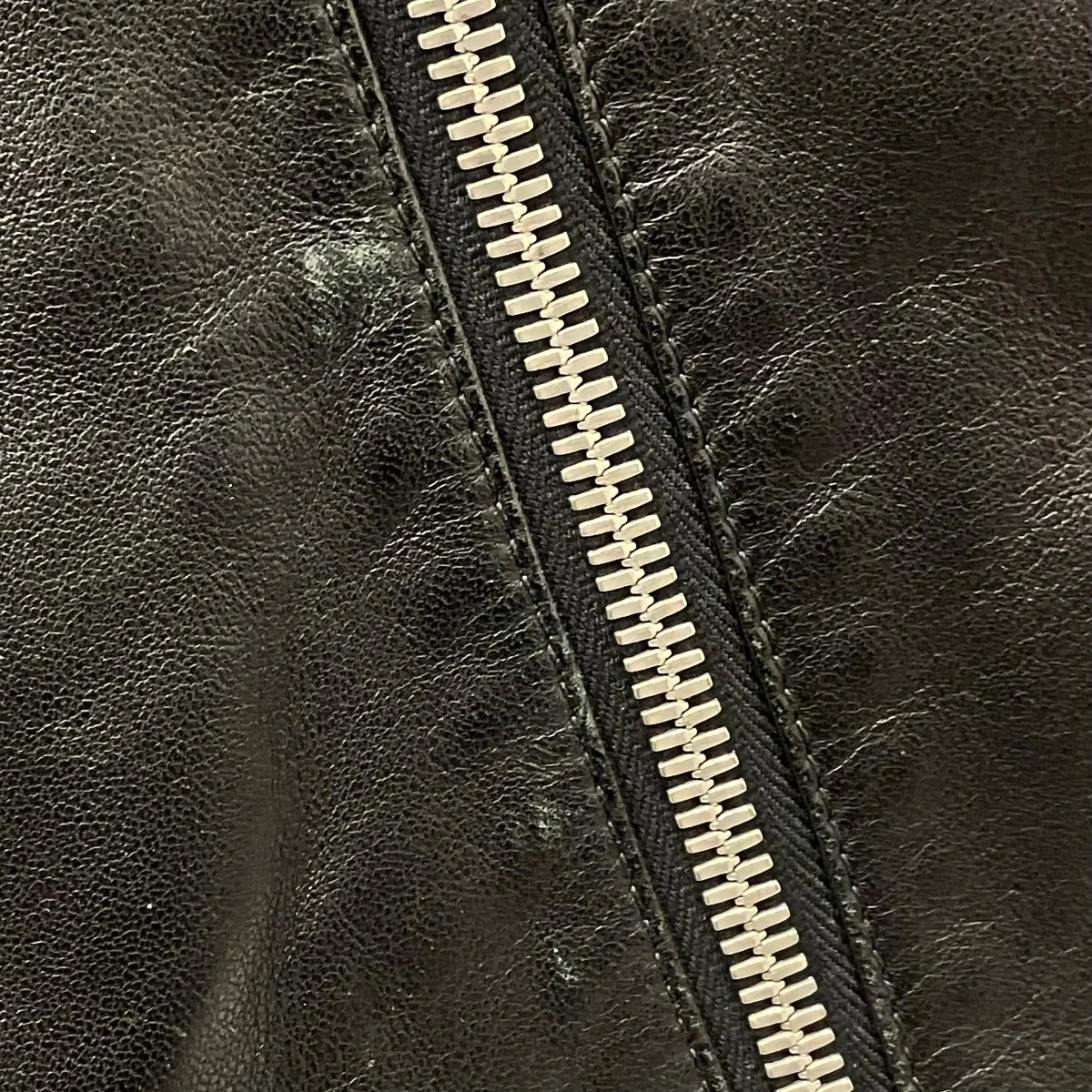 16AW5ZIP LEATHRE RIDERS JACKET八の字 ライダースS50AM0268 - Image 8