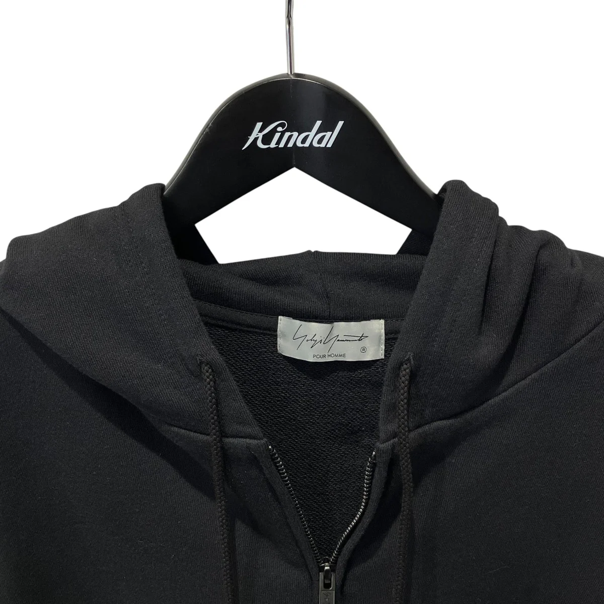26SSFRENCH TERRY LOGO HOODIEジップパーカーHK-T11-081 - Image 3