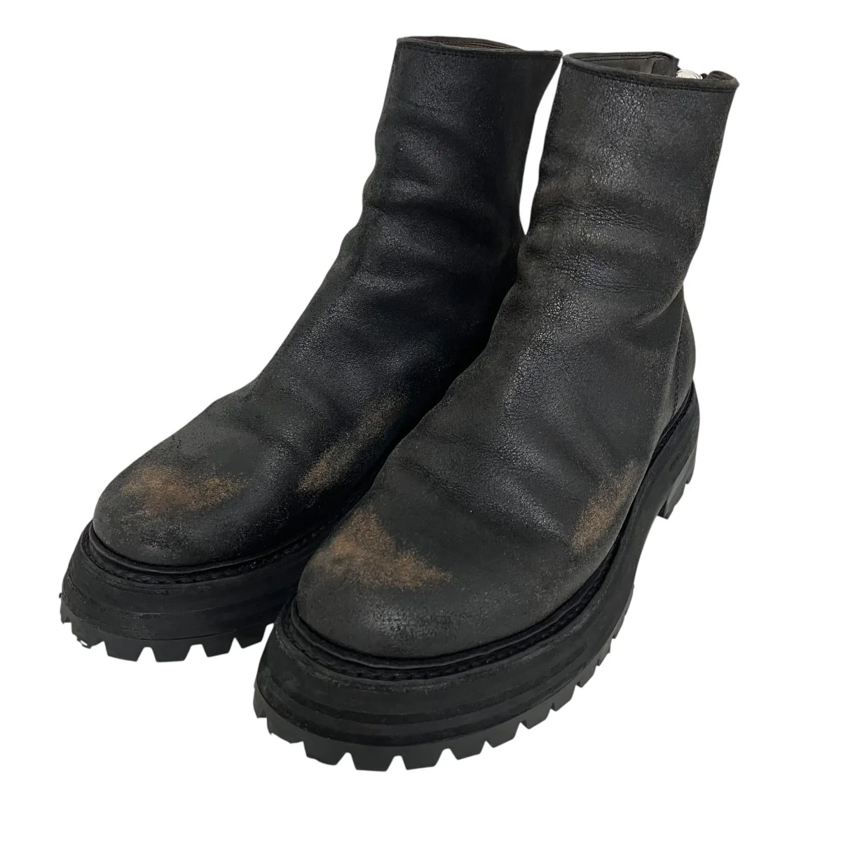 26SSARKNETS別注 BACK ZIP BOOTS