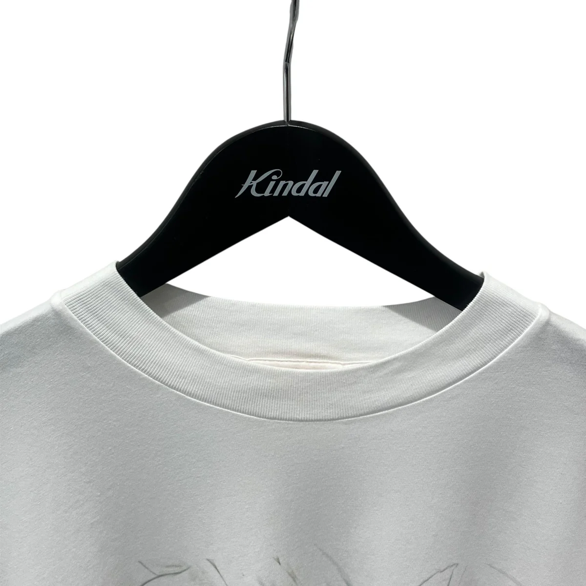 24AWBIG LOGO T-SHIRT マキシリンクルエフェクトロゴプリント半袖TシャツHUMU0223PV - Image 3