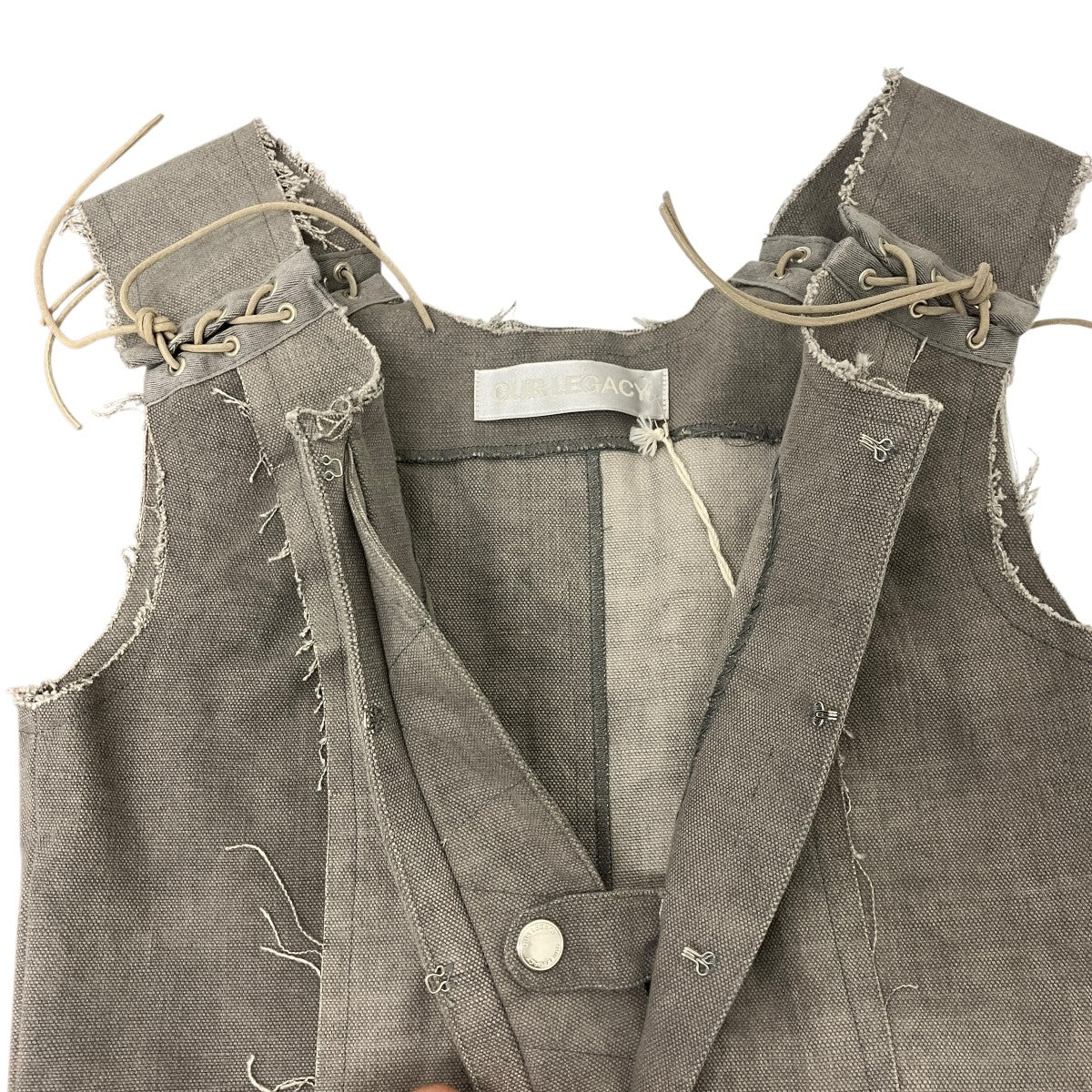 24SS TOUGH VEST カットオフデザインベスト - Image 4