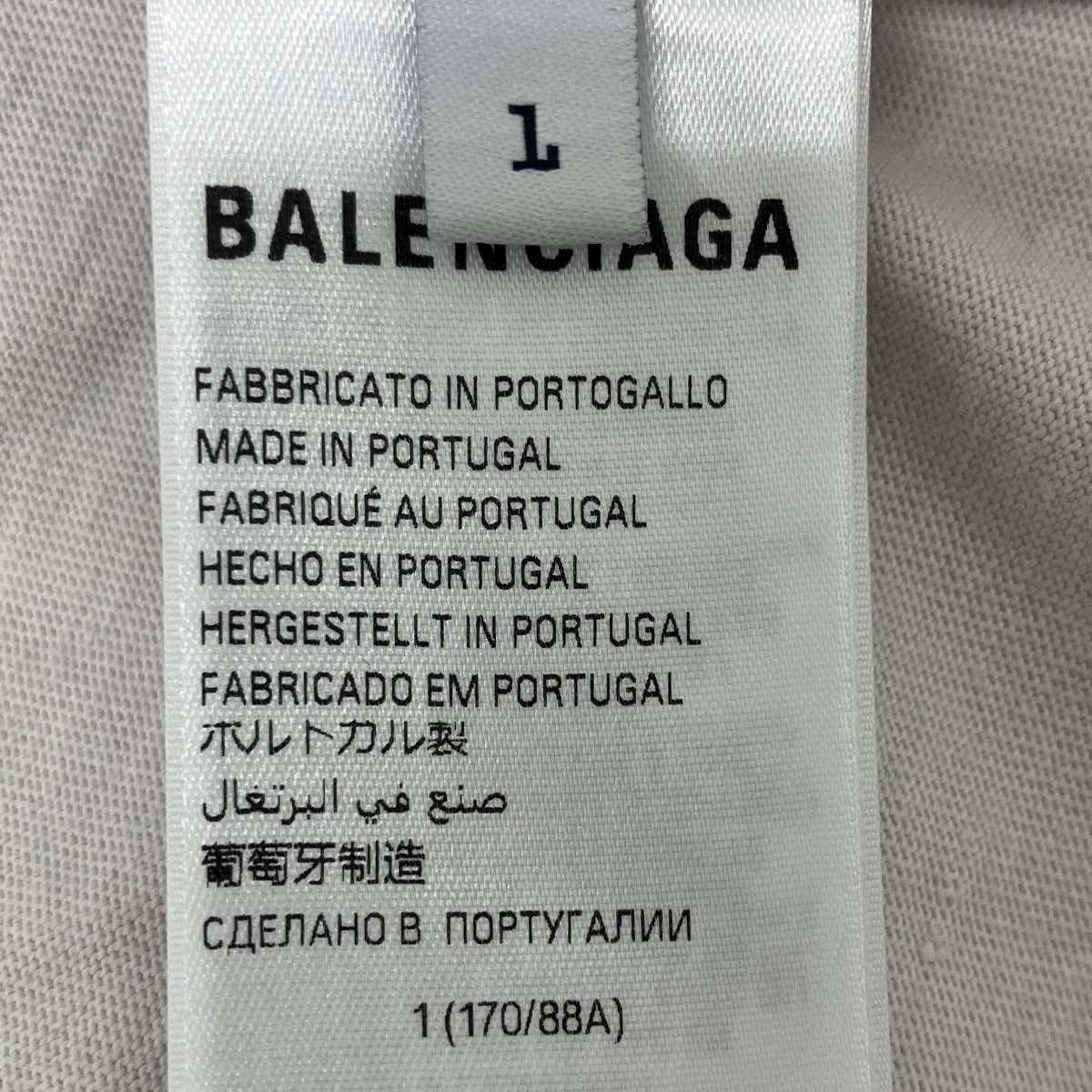 ミラーロゴダメージ加工オーバーサイズクルーネック半袖Tシャツ - Image 7