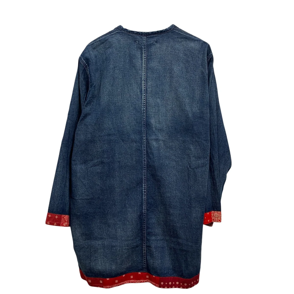 19SSDENIM LONG SHIRT CARDIGAN デニムジャケット - Image 2