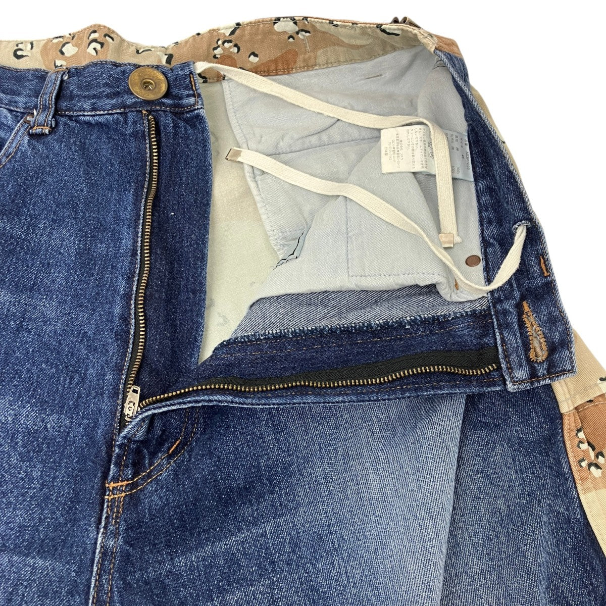 DENIM SKATER SHORTS サルエルデニムパンツ - Image 3