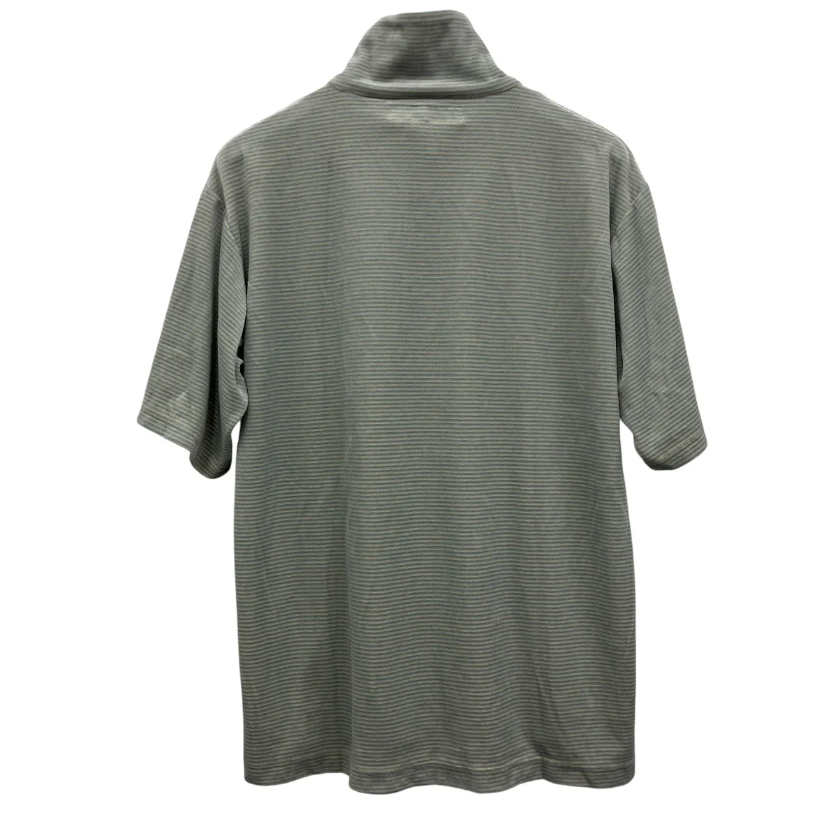 ハーフジップボーダーTシャツ - Image 2