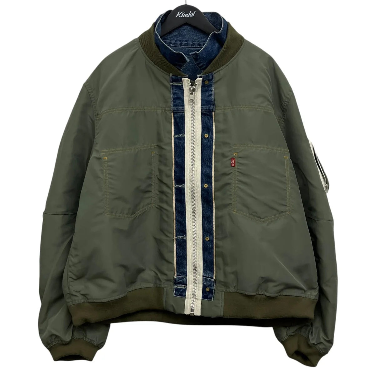 Denim × Nylon Twill Reversible Blouson デニムナイロンリバーシブルブルゾン