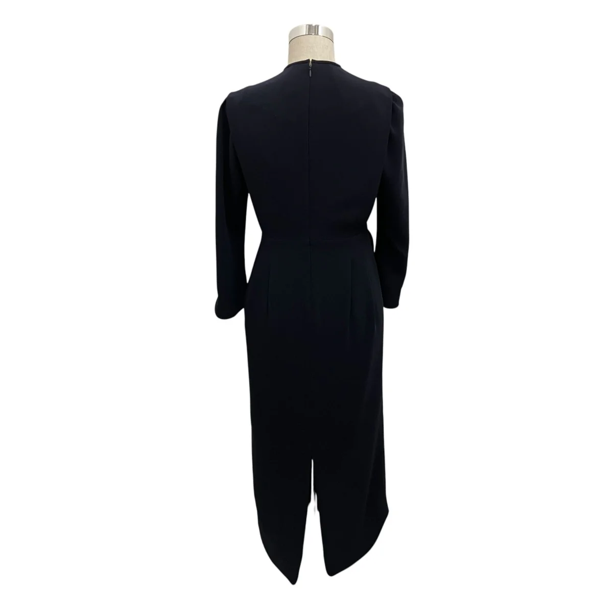 【TRIACETATE GEORGETTE V-NECK DRESS】トリアセテートワンピースMM25FW-DR108 - Image 2