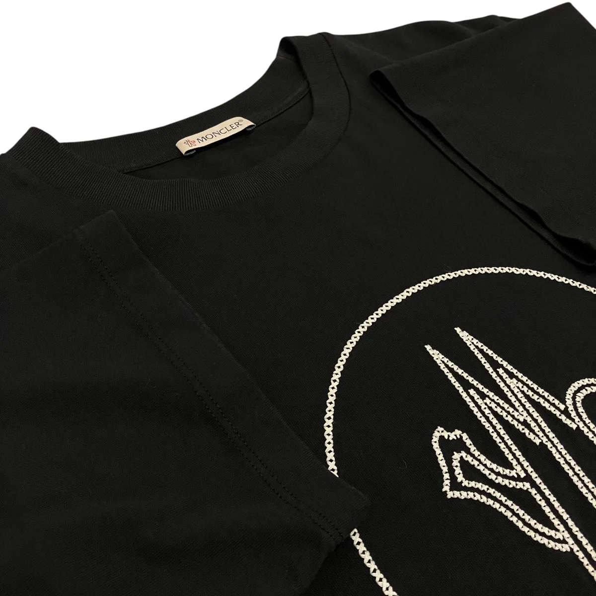 【MAGLIA MANICHE CORTE】刺繍Tシャツ - Image 5