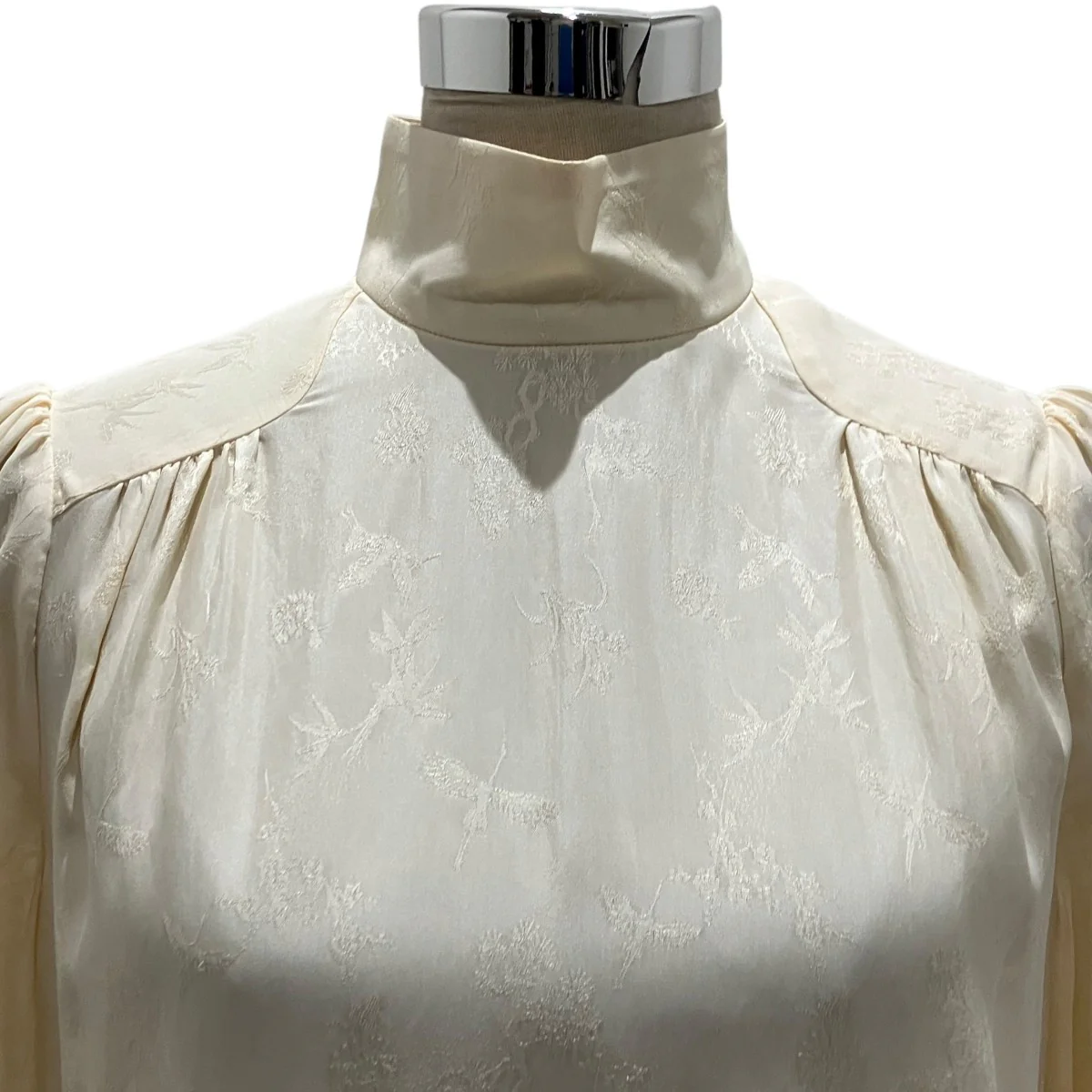 23SS【Crane Pattern Jacquard Shirt】長袖ブラウスMM23PS-SH710 - Image 4
