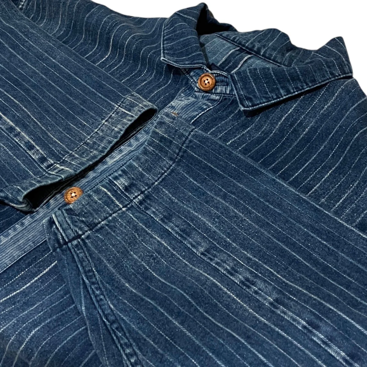 【HAWAIIAN DENIM SHIRT JACKET】カバーオール - Image 5