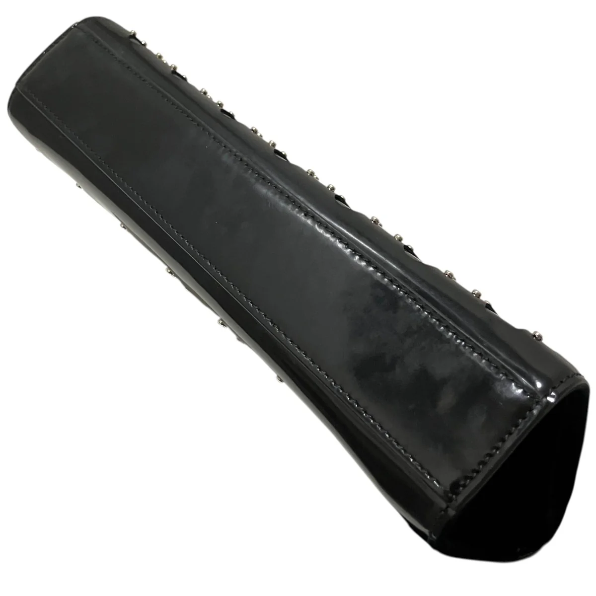 【Patent Leather Studded Flap Clutch】クラッチバッグ - Image 5