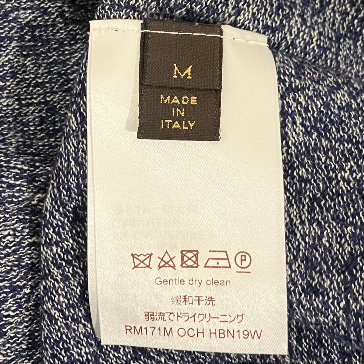 【Chapman Brothers Elephant】薄手ニットRM171M OCH HBN19W - Image 7