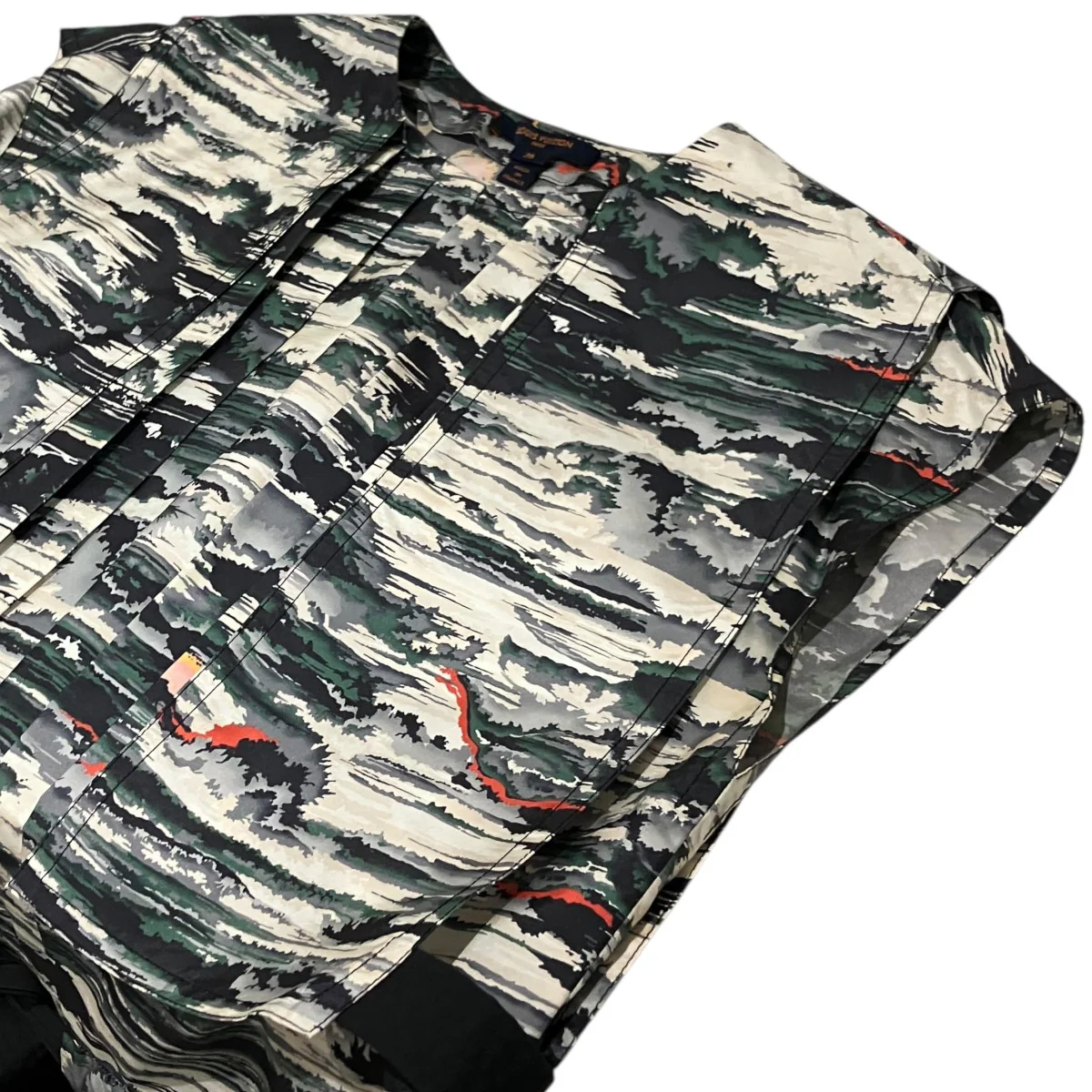 総柄シルクワンピースRW181A GAM FEDR62 - Image 6