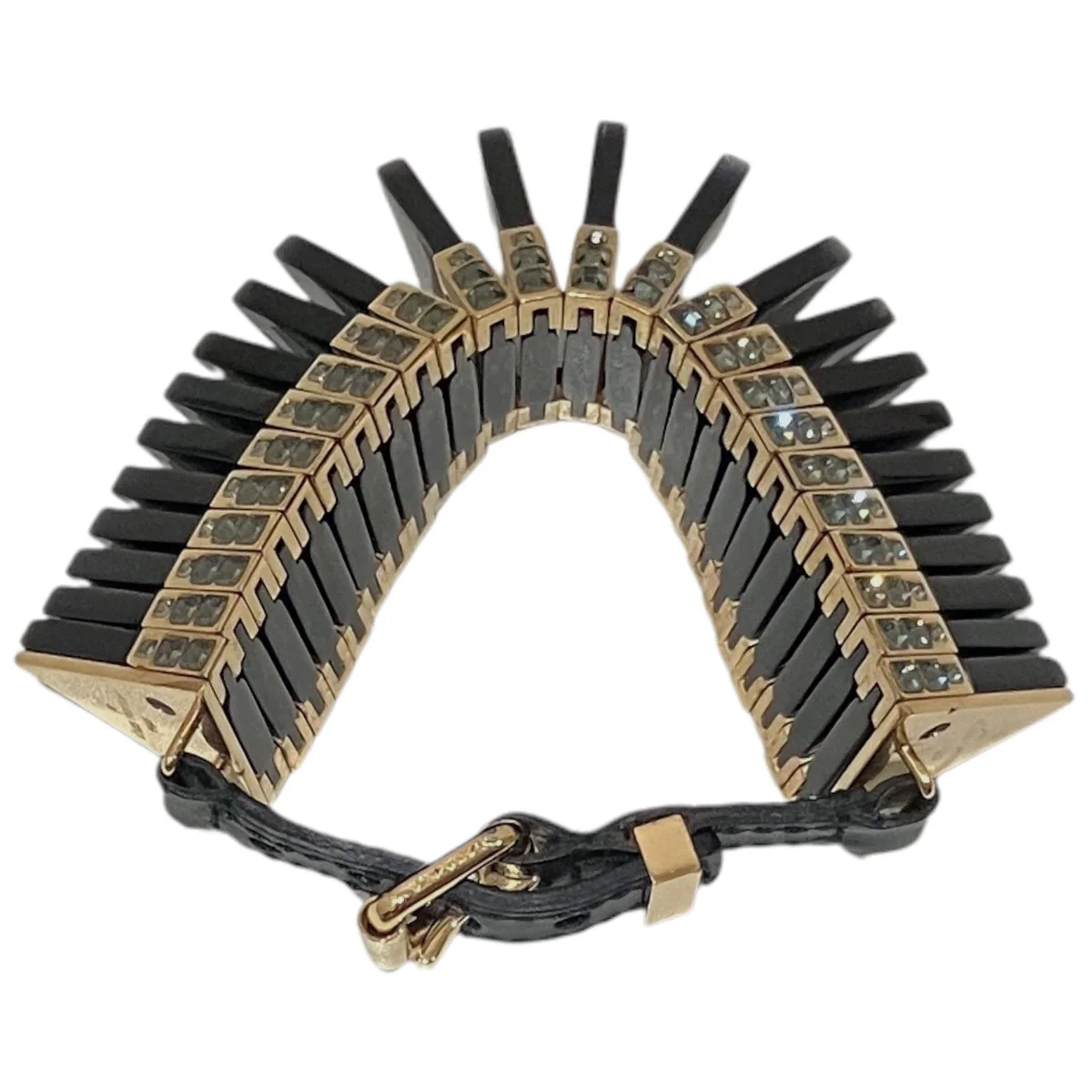 【articulated embellished bracelet】クリスタルブレスレットM75451 - Image 5