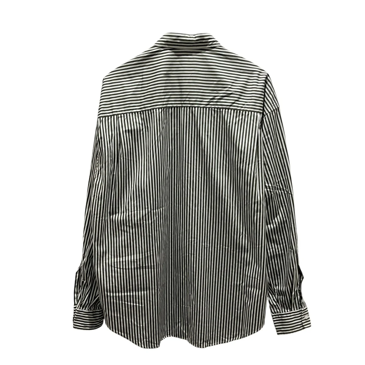BALLOON SLEEVE REGULAR COLLAR SHIRTストライプシャツ1211-250-7353 - Image 2