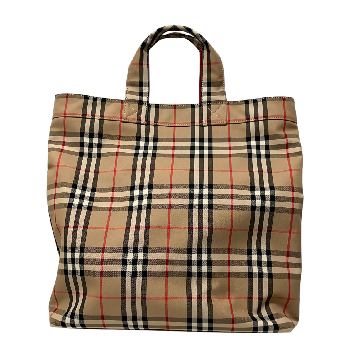 VINTAGE CHECK BONDED BLEトートバッグ8017740 - Image 2