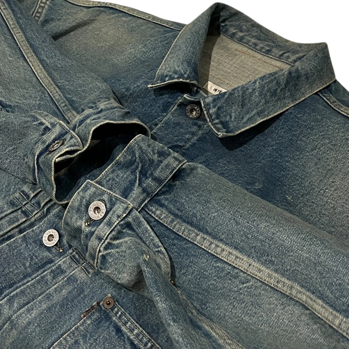 【HYPER BIG WW2 1ST KIBATA VINTAGE WASH SHUTTLE DENIM JACKET】デニムジャケット - Image 5