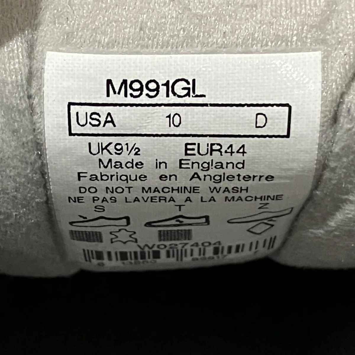 【M991GL MADE IN ENGLAND】ローカットスニーカーM991GL - Image 9