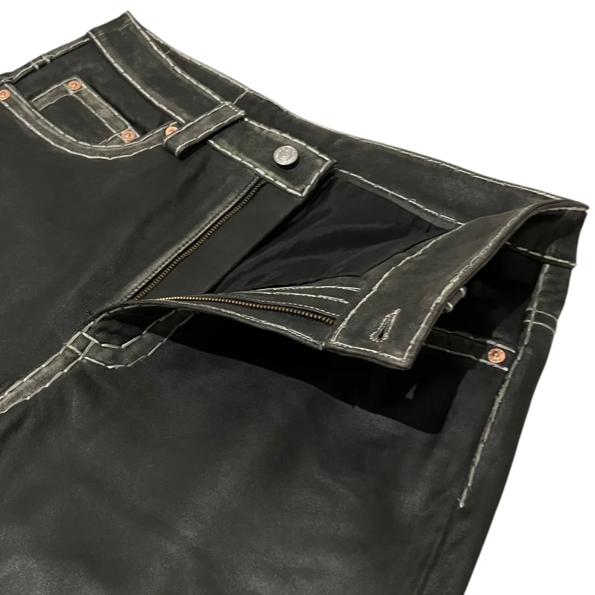 25AW【Loose Fit Leather Pant 】レザーパンツ - Image 5
