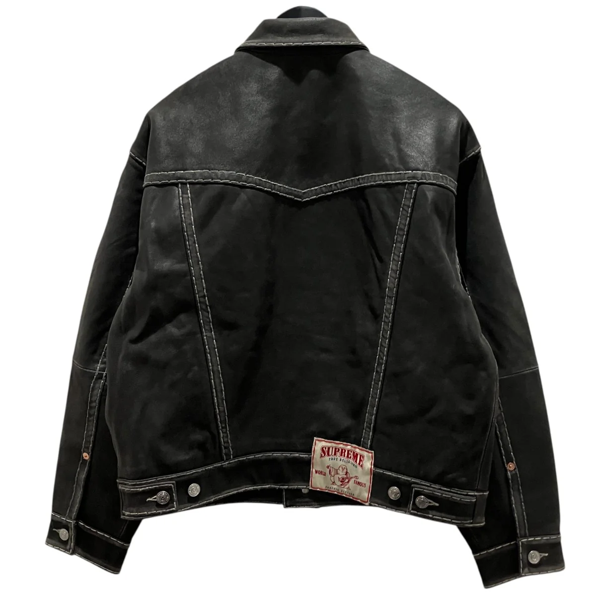 【LEATHER TRUCKER JACKET】レザージャケット - Image 2